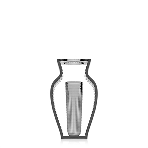 Kartell I Shine Vase Smoked Gray
