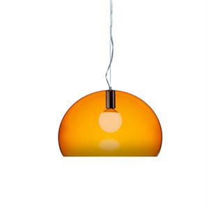 Kartell FL/Y Pendant Orange Small