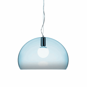 Kartell FL/Y Pendant Light Blue Medium