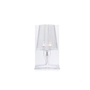 Kartell Take Table Lamp Crystal