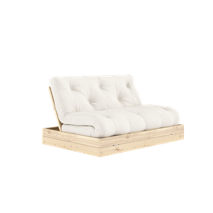 Karup Design Flip Sofa Bed With Mattress 140x200 Natural/Clear Lacquered