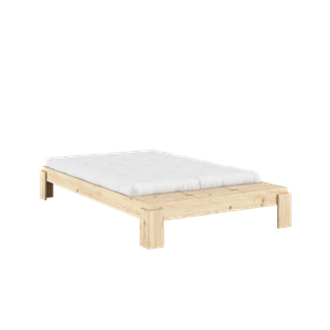 Karup Layers Bed Frame With Bench 140x200 Raw