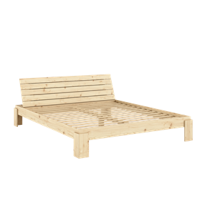 Karup Design Layers Bed Frame With Headboard 180x200 Clear Lacquered Pine