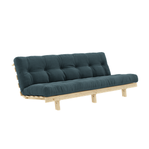 Karup Design Lean Sofa Bed With Alpha Mattress 130x200 Pale Blue/Raw