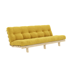 Karup Design Lean Sofa Bed With Alpha Mattress 130x200 Honey/Raw