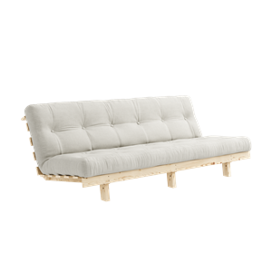 Karup Design Lean Sofa Bed With Alpha Mattress 130x200 Natural/Raw