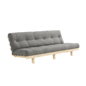 Karup Design Lean Sofa Bed With Alpha Mattress 130x200 Gray/Raw