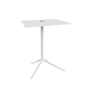 Fritz Hansen Little Friend KS14 Side Table White/ Powder Coated Aluminum