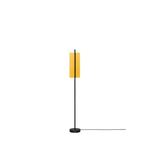 Santa & Cole Lámina Dorada 45 Floor Lamp Gold/ Black