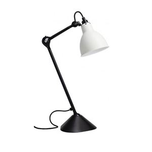 Lampe Gras N205 Table Lamp Mat Black & White