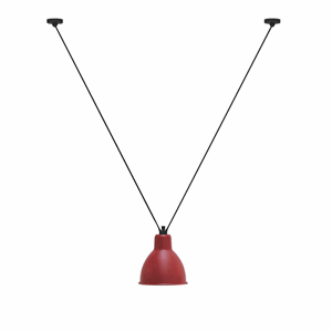 Lampe Gras N323 XL Pendant Mat Red Round