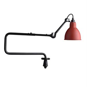 Lampe Gras N303 Wall Lamp Mat Black & Red