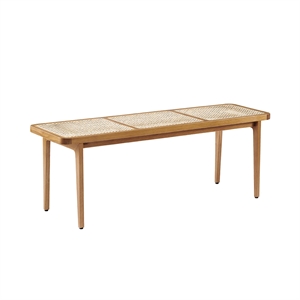 NORR11 Le Roi Bench Natural Oak