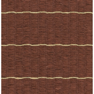 Woodnotes Line Carpet 170x240 Paper Yarn/ Maroon/ Natural