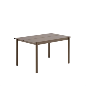 Muuto Linear Steel Table 140x75 cm Taupe
