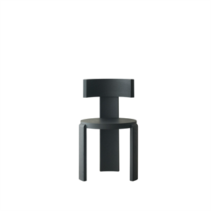 Louise Roe Spina Dining Chair Black Lacquered Oak