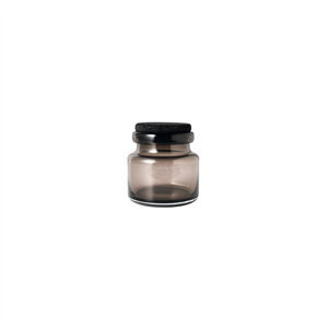 Louise Roe Verner Glass Container H13 Smoke
