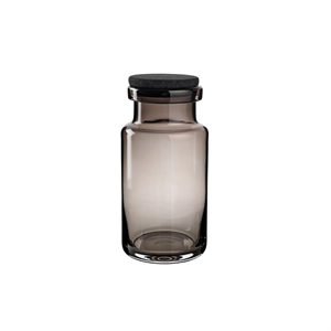Louise Roe Vigga Glass Container H30 Smoke