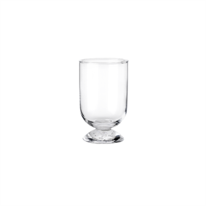Louise Roe Bubble Water Glass Tall 450ml Clear