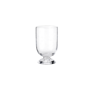 Louise Roe Bubble Water Glass Tall 450ml Clear/Bubbles