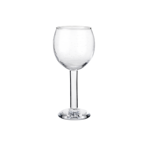 Louise Roe Bubble Wine Glass 410ml Clear/Bubbles