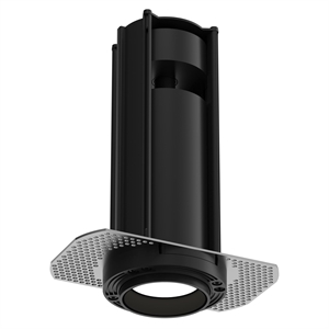 Louis Poulsen LP 51 Semi-Recessed Ceiling Light Ø5.7 3000K & Dali Black