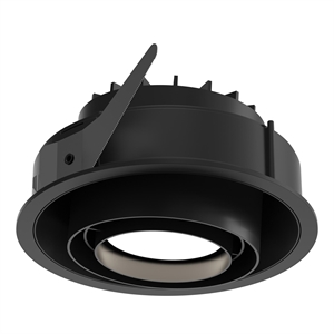 Louis Poulsen LP70 Semi-Recessed Ceiling light Ø10.5 2700K & On/Off Black