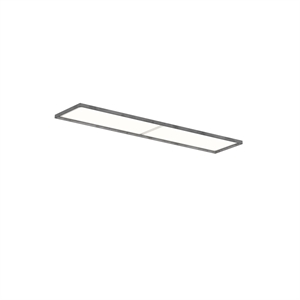 Louis Poulsen LP Slim Ceiling light Opal Diffuser Recessed 3000K & Dali Dark Raw Aluminum