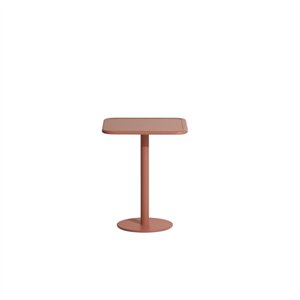 Petite Friture WEEK-END Café Table Terracotta