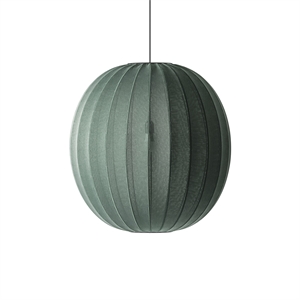 Made By Hand Knit-Wit Round Pendant Ø75 Tweed Green