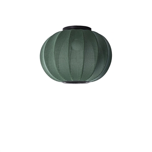 Made By Hand Knit-Wit Round Ceiling Light Ø45 Tweed Green