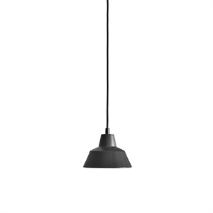 Made By Hand Workshop Lamp Pendant Mat Black W1