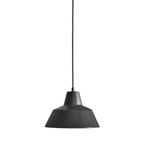 Made By Hand Workshop Lamp Pendant Mat Black W2
