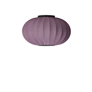 Made By Hand Knit-Wit Oval Ceiling/ Wall Lamp Ø57 Burgundy