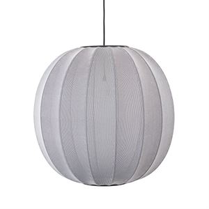 Made By Hand Knit-Wit Round Pendant Silver Ø60