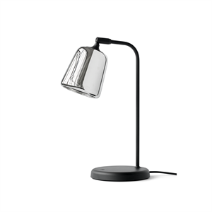 New Works Material Table Lamp Stainless Steel