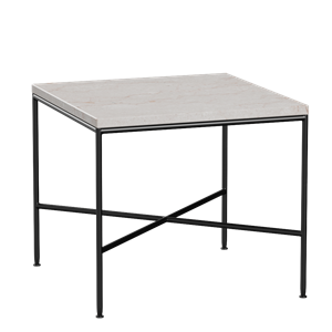 Fritz Hansen Planner Coffee Table 45x45 cm Cream/ Black