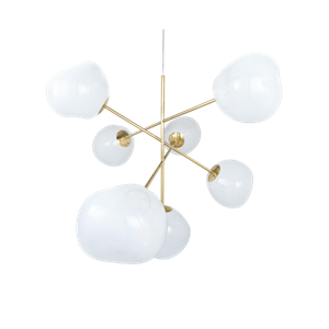 Tom Dixon Melt Chandelier Large Opal/Gold