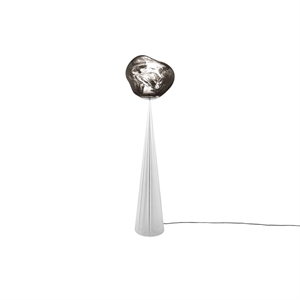 Tom Dixon Melt Cone Fat Floor Lamp Silver