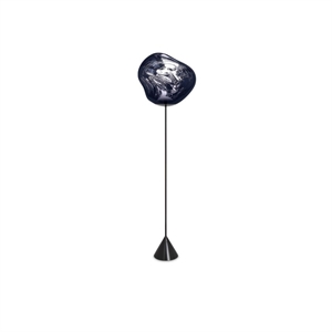 Tom Dixon Melt Cone Slim Floor Lamp Smoke LED