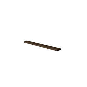 Moebe Gallery Shelf 70 Smoked Oak