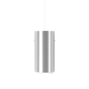 Moebe Tube Pendant Large Brushed Aluminum