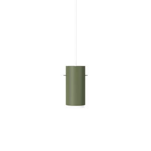 Moebe Tube Pendant Small Pine Green