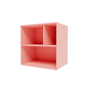 Montana Mini 1302 Bookcase 167-Ruby