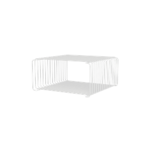 Montana Panton Wire Half Height Bookcase 38-Snow 17.2 cm x 34.8 cm