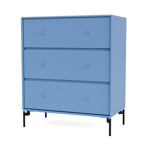 Montana Selection CARRY Chest of Drawers 154-Azure/03- Black