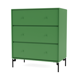 Montana Selection CARRY Chest of Drawers 152-Parsley/03- Black