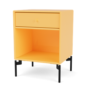 Montana Selection DREAM Bedside Table 166-Acacia/03- Black