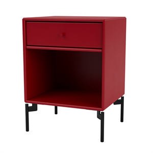 Montana Selection DREAM Bedside Table 165-Beetroot/03- Black