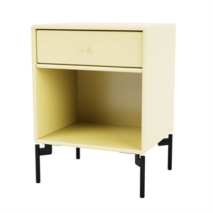 Montana Selection DREAM Bedside Table 159-Camomile/03- Black